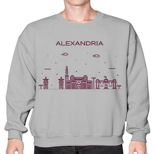 Alexandria 302# - cities- Sweatshirt - Crew