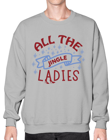 All The Jingle Ladies 5# -  fashion- Sweatshirt - Crew