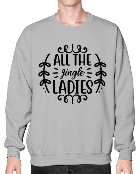 All The Jingle Ladies 6# -  fashion- Sweatshirt - Crew