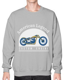 American legend 5# - motorcycle- Sweatshirt - Crew