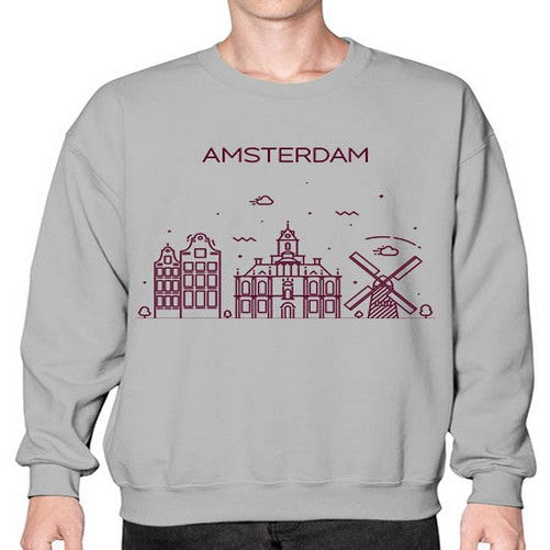 Amsterdam 318# - cities- Sweatshirt - Crew
