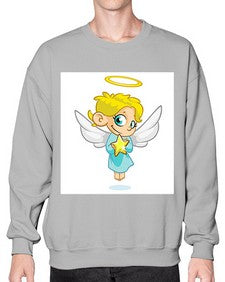 Angel 7# - cartoon general- Sweatshirt - Crew
