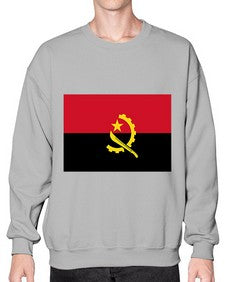 Angola 329# - world flags- Sweatshirt - Crew