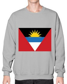 Antigua and Barbuda 336# - world flags- Sweatshirt - Crew