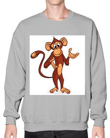 Ape 8# - cartoon animals- Sweatshirt - Crew