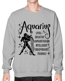 Aquarius 64# - aquarius- Sweatshirt - Crew