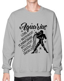Aquarius 72# - aquarius- Sweatshirt - Crew
