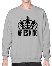 Aries king 107# - aries- Sweatshirt - Crew