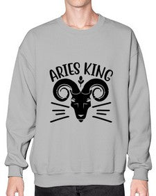 Aries king 109# - aries- Sweatshirt - Crew