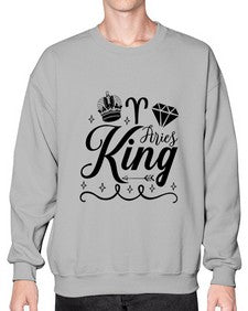 Aries king 111# - aries- Sweatshirt - Crew