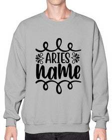 Ariesname 112# - aries- Sweatshirt - Crew