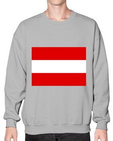 Austria 384# - world flags- Sweatshirt - Crew