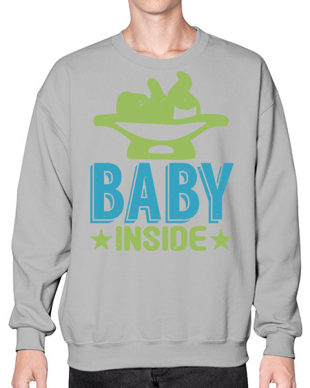 Baby Inside Style 27# - baby- Sweatshirt - Crew