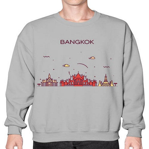 Bangkok 407# - cities- Sweatshirt - Crew