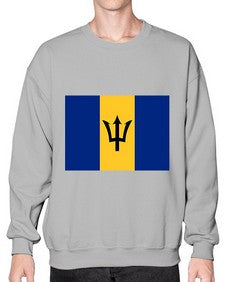 Barbados 410# - world flags- Sweatshirt - Crew