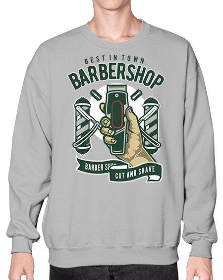 Barbershop591# - barber- Sweatshirt - Crew