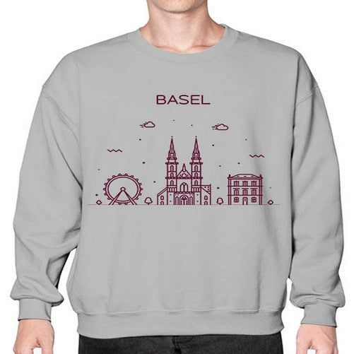 Basel 417# - cities- Sweatshirt - Crew