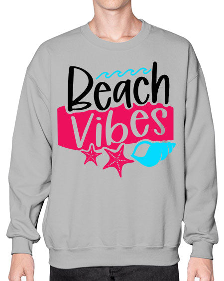 Beach Vibes Style 50# - summer- Sweatshirt - Crew
