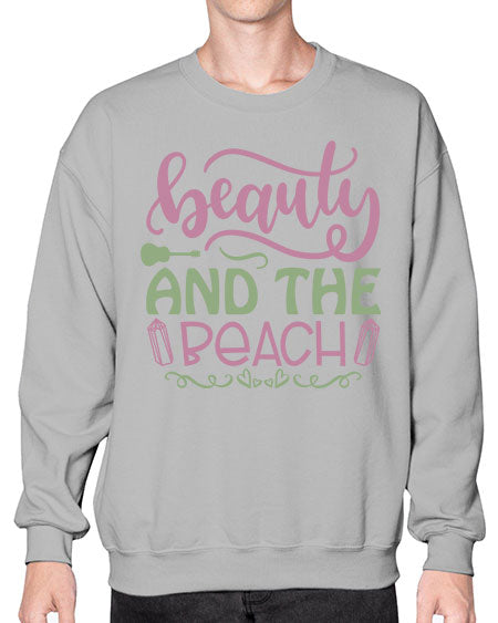 Beauty And The Beach 17# -  fashion- Sweatshirt - Crew