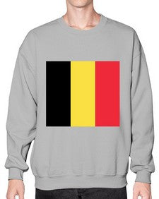Belgium 437# - world flags- Sweatshirt - Crew