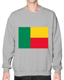 Benin 442# - world flags- Sweatshirt - Crew