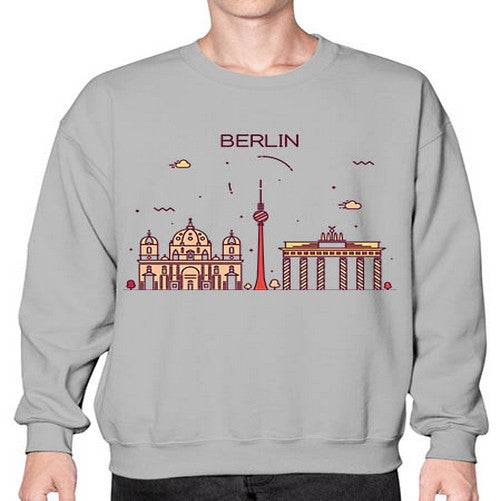 Berlin 447# - cities- Sweatshirt - Crew