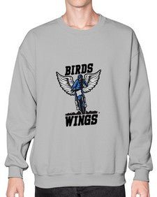 Bird wings 22# - cartoon animals- Sweatshirt - Crew