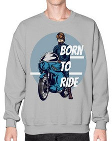 Born to ride 11# - motorcycle- Sweatshirt - Crew