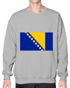 Bosnia and Herzegovina 476# - world flags- Sweatshirt - Crew