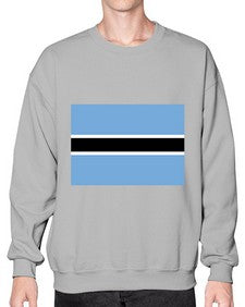 Botswana 482# - world flags- Sweatshirt - Crew