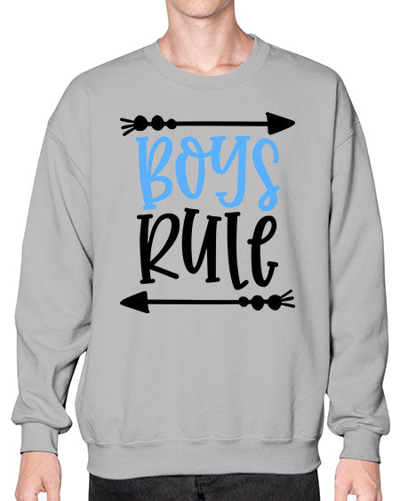 Boys Rule Style 283# - baby- Sweatshirt - Crew