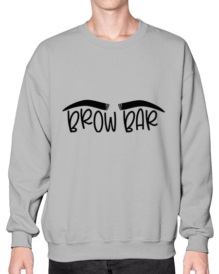 Brown Bar Style 124# -makeup Sweatshirt - Crew