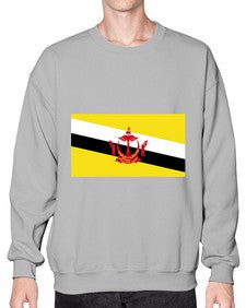 Brunei 503# - world flags- Sweatshirt - Crew