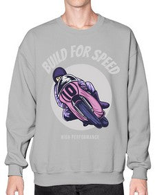Build for speed 12# - motorcycle- Sweatshirt - Crew