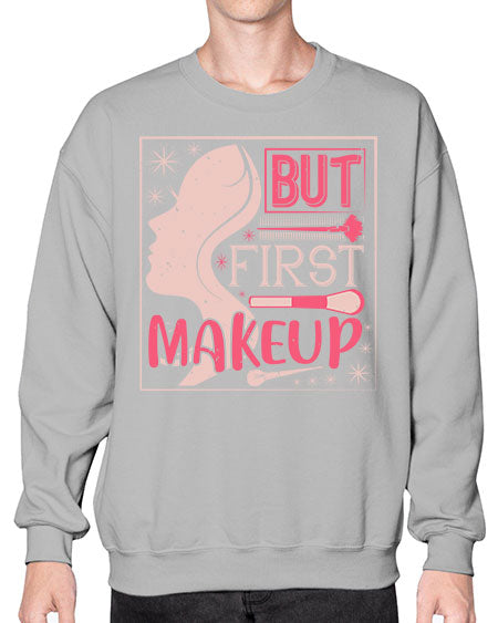 But first makeup Style 260# -makeup Sweatshirt - Crew