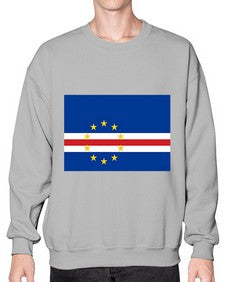 Cabo Verde 525# - world flags- Sweatshirt - Crew