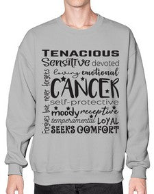 Cancer 565# - cancer- Sweatshirt - Crew