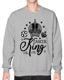 Cancer king 158# - cancer- Sweatshirt - Crew