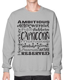 Capricorn 566# - capricorn- Sweatshirt - Crew