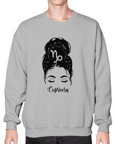 Capricorn Woman - capricorn- Sweatshirt - Crew