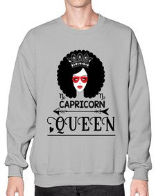 Capricorn queen 197# - capricorn- Sweatshirt - Crew