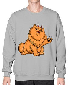 Cat 31# - cartoon animals- Sweatshirt - Crew
