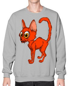 Cat 32# - cartoon animals- Sweatshirt - Crew