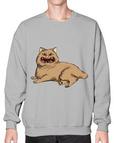 Cat 34# - cartoon animals- Sweatshirt - Crew