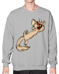Cat 38# - cartoon animals- Sweatshirt - Crew