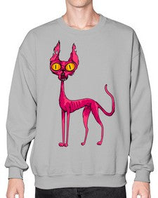 Cat 42# - cartoon animals- Sweatshirt - Crew