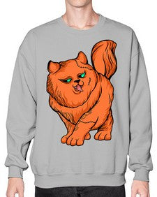 Cat 49# - cartoon animals- Sweatshirt - Crew