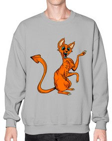 Cat 50# - cartoon animals- Sweatshirt - Crew