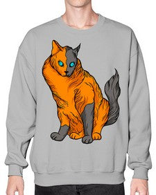 Cat 54# - cartoon animals- Sweatshirt - Crew