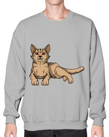 Cat 56# - cartoon animals- Sweatshirt - Crew